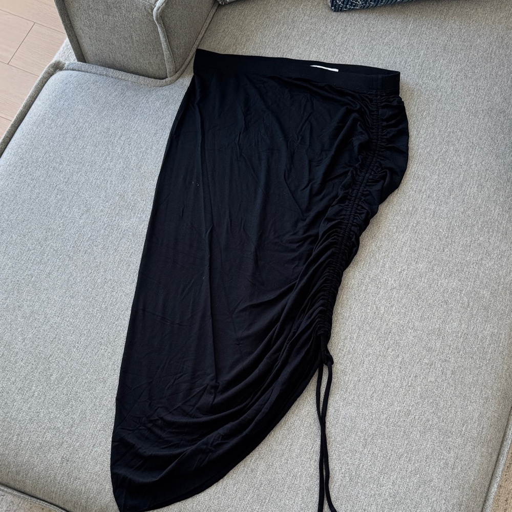 Nordstrom Black Asymmetrical Skirt